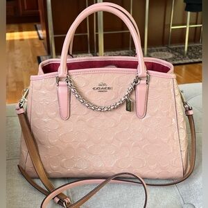 Coach Pink Leather Women's Bag